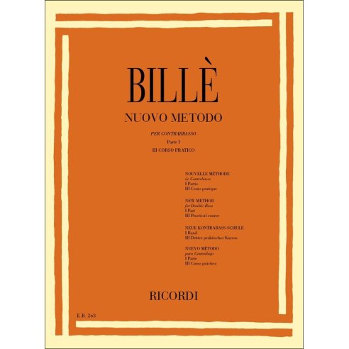 BILLE' - NUOVO METODO VOLUME 3