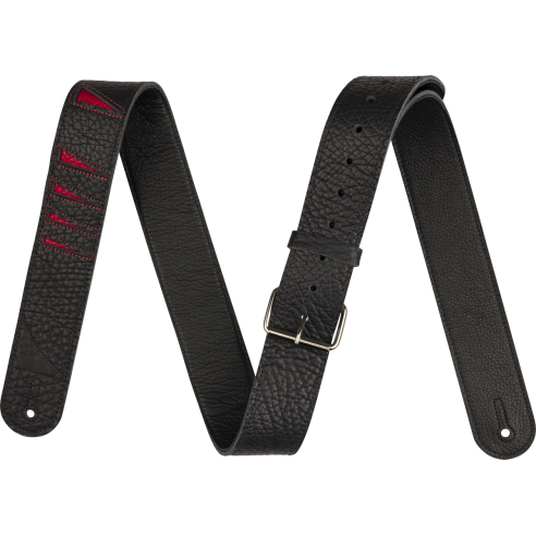 JACKSON WHITE SHARK FIN LEATHER STRAP