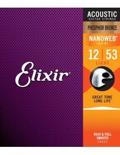 ELIXIR 16052 PHOSPHOR LIGHT 12-53 ACOUSTIC