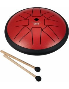 SELA MELODY TONGUE DRUM 6" F MIN RED