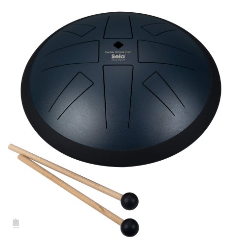 SELA MELODY TONGUE DRUM 10" D AKEBONO BLUE