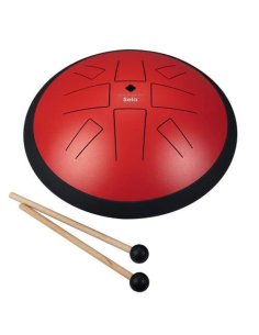 SELA MELODY TONGUE DRUM 10" C PIGMY RED