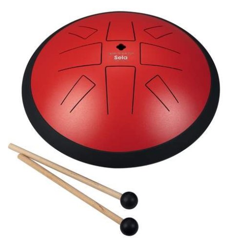 SELA MELODY TONGUE DRUM 10" C PIGMY RED