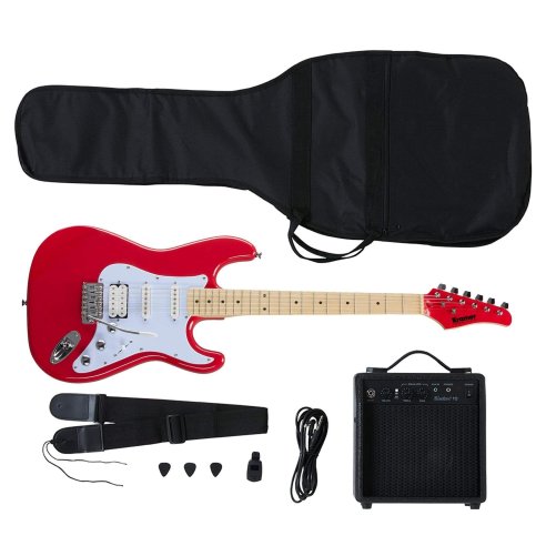 KRAMER FOCUS ELECTRIC GUITAR PLAYER PACK RED