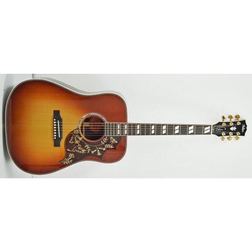 GIBSON HUMMINGBIRD DELUXE ROSEWOOD BURST