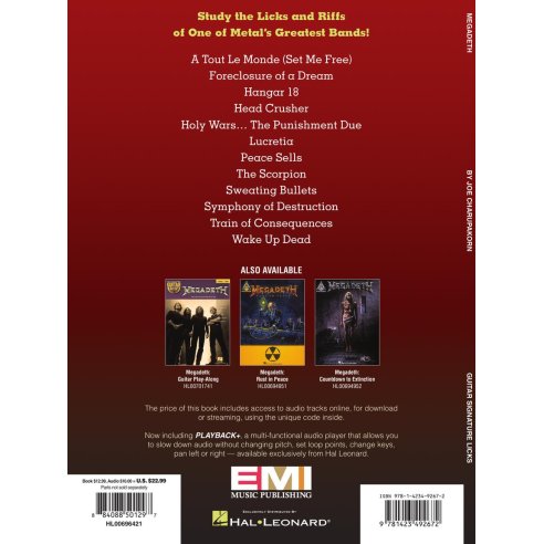 MEGADETH - SIGNATURE LICKS