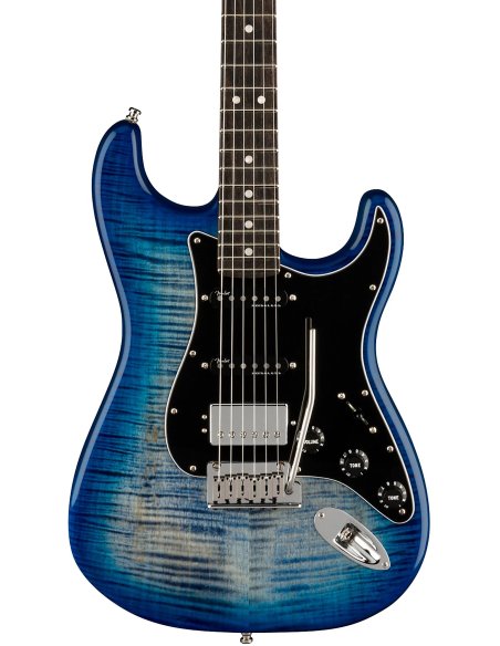FENDER AM ULTRA STRAT HSS EBONY DENIM BURST FENDER AM ULTRA STRAT HSS EBONY DENIM BURST