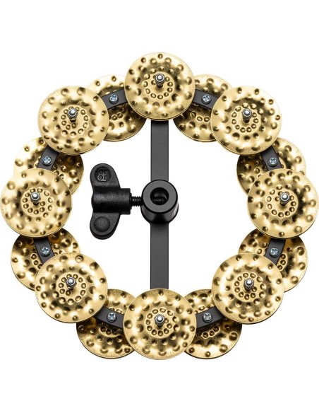 MEINL HTHH2B-BK BRASS HI HAT TAMBOURINE MEINL HTHH2B-BK BRASS HI HAT TAMBOURINE