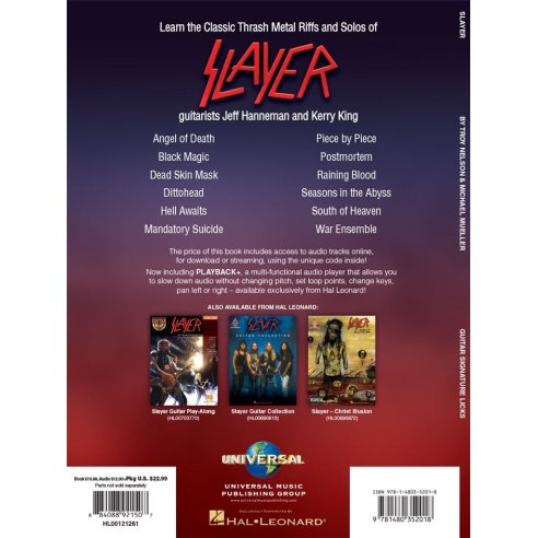 SLAYER - SIGNATURE LICKS