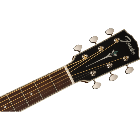 FENDER PS-220E PARLOR ACB MAHOGANY W/CASE