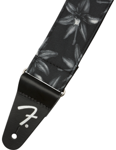 FENDER STRAP HAWAIIAN FLORAL BLACK FLORAL 2