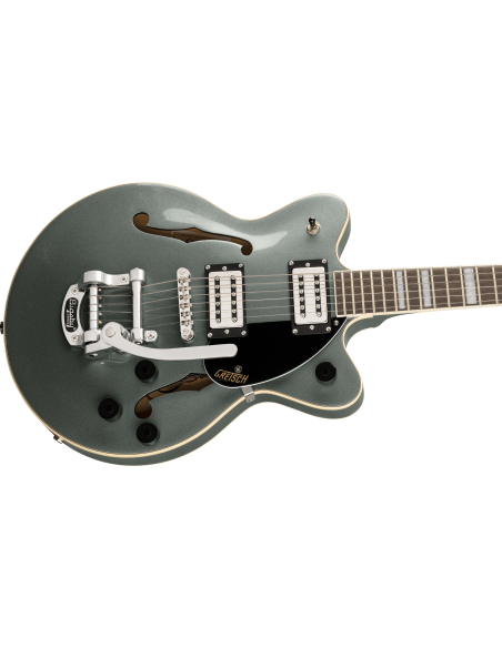 GRETSCH G2655T STREAMLINER CB JR DC STIRLING GREEN GRETSCH G2655T STREAMLINER CB JR DC STIRLING GREEN