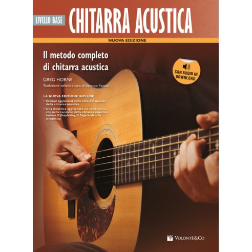 HORNE CHITARRA ACUSTICA LIVELLO BASE + AUDIO DOWNLOAD