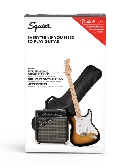 SQUIER SONIC STRAT PACK SUNBURST