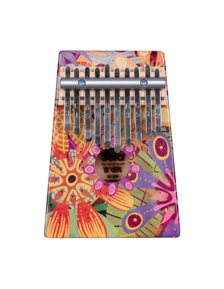 SELA KALIMBA ART SERIES 10 FLOWER POWER SELA KALIMBA ART SERIES 10 FLOWER POWER