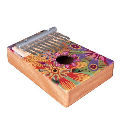 SELA KALIMBA ART SERIES 10 FLOWER POWER