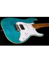 JET JS-450 OBL HSS ROASTED MAPLE OCEAN BLUE SPALTED TOP
