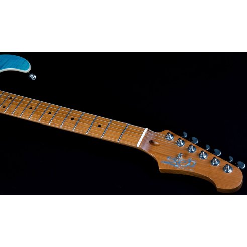 JET JS-450 OBL HSS ROASTED MAPLE OCEAN BLUE SPALTED TOP