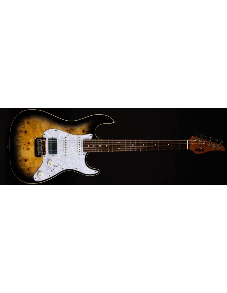 JET JS-450Q TB R HSS TRASP. BROWN FLAME TOP RW BOARD JET JS-450Q TB R HSS TRASP. BROWN FLAME TOP RW BOARD