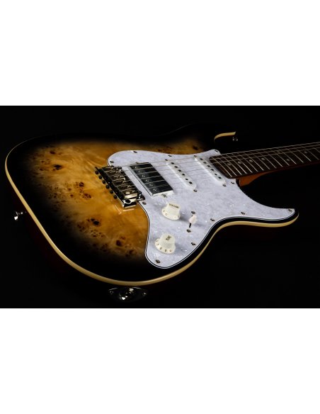 JET JS-450Q TB R HSS TRASP. BROWN FLAME TOP RW BOARD JET JS-450Q TB R HSS TRASP. BROWN FLAME TOP RW BOARD