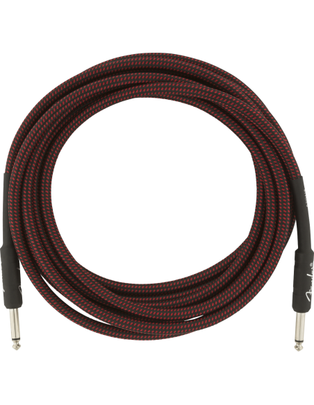 FENDER CABLE PRO 15' RED TWEED FENDER CABLE PRO 15' RED TWEED