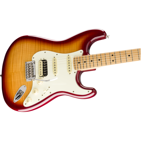 FENDER LTD PLAYER STRAT HSS PLUS TOP MN SIENNA BURST