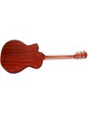 EASTMAN AC122-2CE BK CEDAR TOP BLACK