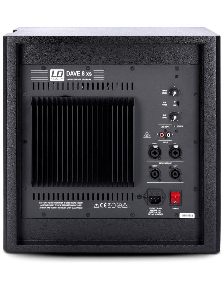 LD SYSTEMS DAVE8XS EX DEMO LD SYSTEMS DAVE8XS EX DEMO