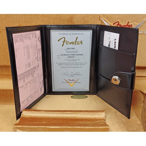 FENDER LTD ED. '61 STRAT SUPER HEAVY RELIC ROASTED 3 COLOR SUNBURST