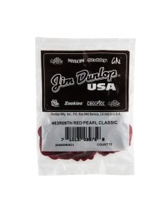 Dunlop 483R#09 Red Perloid - Thin