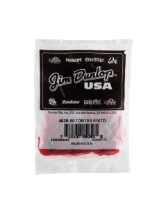 Dunlop 462R Tortex III Red .50