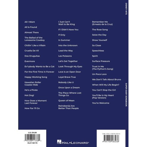 DISNEY HITS - SUPER EASY SONGBOOK