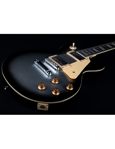 JET JL-500 SLB LES PAUL STYLE SILVER BURST JET JL-500 SLB LES PAUL STYLE SILVER BURST