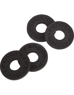 FENDER STRAP BLOCKS 4 PACK ALL BLACK