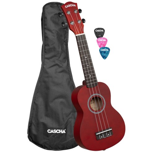 CASCHA HH3961 SOPRANO LINDEN RED
