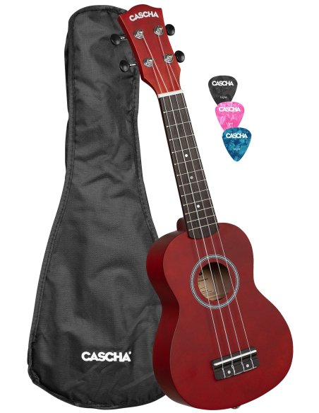 CASCHA HH3961 SOPRANO LINDEN RED CASCHA HH3961 SOPRANO LINDEN RED