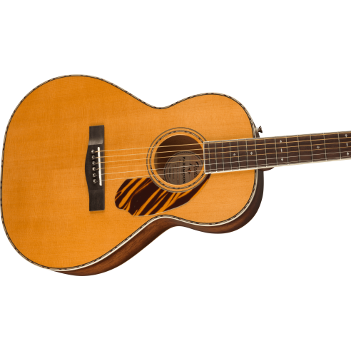 FENDER PS-220E PARLOR NATURAL W/CASE