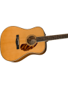 FENDER PD-220E DREADNOUGHT AGED NATURAL W/CASE