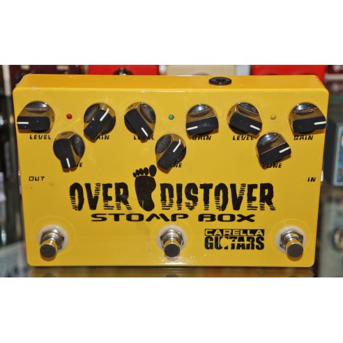 CARELLA GUITARS OVERDISTOVER STOMP BOX