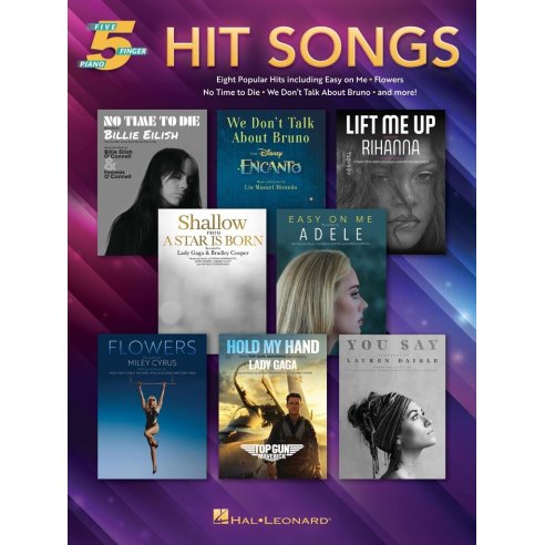 HIT SONGS FOR 5 FINGER PIANO