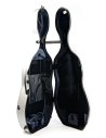 BAM ITALIA 1002XLSN CUSTODIA HIGHTECH REGOLABILE PER VIOLONCELLO - METALLIC SILVER