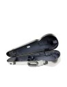 BAM ITALIA 2002XLSC CUSTODIA HIGHTECH CONTOURED PER VIOLINO - SILVER CARBON