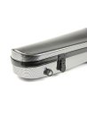 BAM ITALIA 2002XLSC CUSTODIA HIGHTECH CONTOURED PER VIOLINO - SILVER CARBON