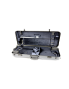 BAM ITALIA 2005XLC CUSTODIA HIGHTECH PER DUE VIOLINOI - BLACK CARBON
