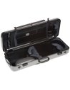 BAM ITALIA 2202XLSC CUSTODIA HIGHTECH OBLONG PER VIOLA POCKET - SILVER CARBON