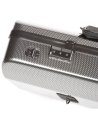 BAM ITALIA 2202XLSC CUSTODIA HIGHTECH OBLONG PER VIOLA POCKET - SILVER CARBON