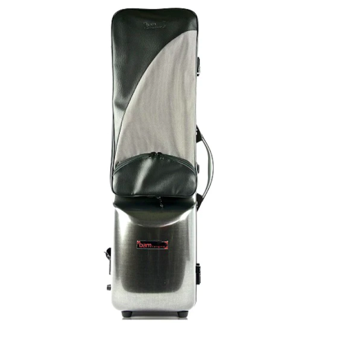 BAM ITALIA 3026XLC CUSTODIA TREKKING PER CLARINETTO BASSO DISCENDENTE AL DO - BLACK CARBON