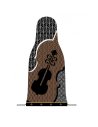 BAM ITALIA BFIC-0050 SINGOLO STRATO IN SETA PIZZO PER VIOLINO - ORANGE