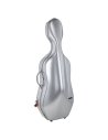 BAM ITALIA DEF1005XLA CUSTODIA HIGHTECH LA DEFENSE OBLONG PER VIOLONCELLO - BRUSHED ALUMINUM