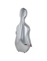 BAM ITALIA DEF1005XLA CUSTODIA HIGHTECH LA DEFENSE OBLONG PER VIOLONCELLO - BRUSHED ALUMINUM